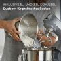 Kenwood Küchenmaschine Titanium Chef Baker Silber KVC85.594SI - Spar-Set Würfelschneider