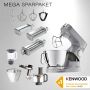 Kenwood Titanium Chef Baker - Spar-Set Pasta-MAX mit 3 Pastawalzen