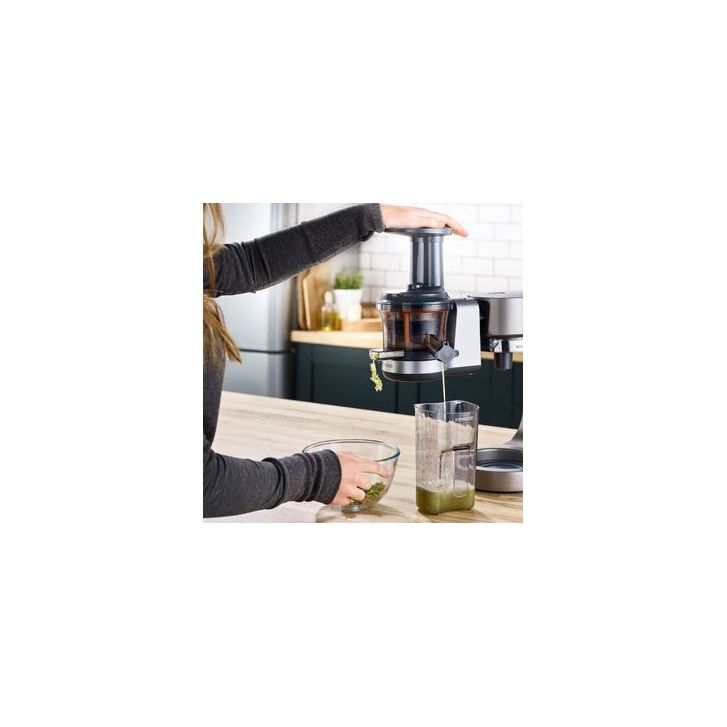 Kenwood Küchenmaschine Titanium Chef Baker Silber KVC85.594SI - Spar-Set Slow Juicer