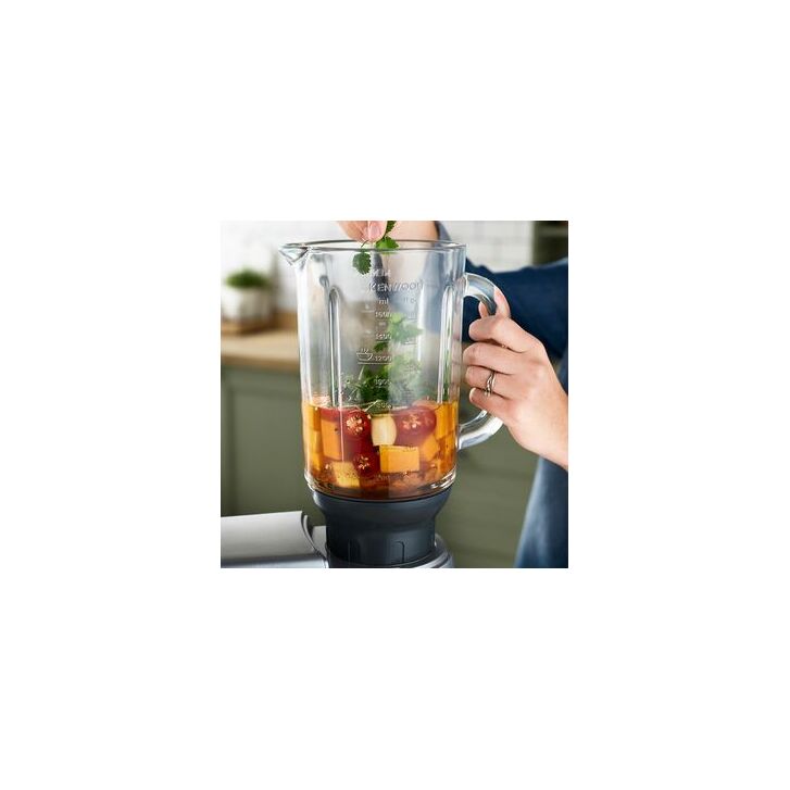 Kenwood Küchenmaschine Titanium Chef Baker Silber KVC85.594SI - Spar-Set Slow Juicer