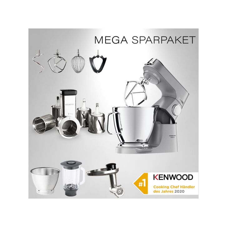 Kenwood Titanium Chef Baker XL - Spar-Set Trommelraffel