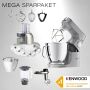 Kenwood Küchenmaschine Titanium Chef Baker XL Silber KVL85.224SI - Spar-Set Schnitzelwerk