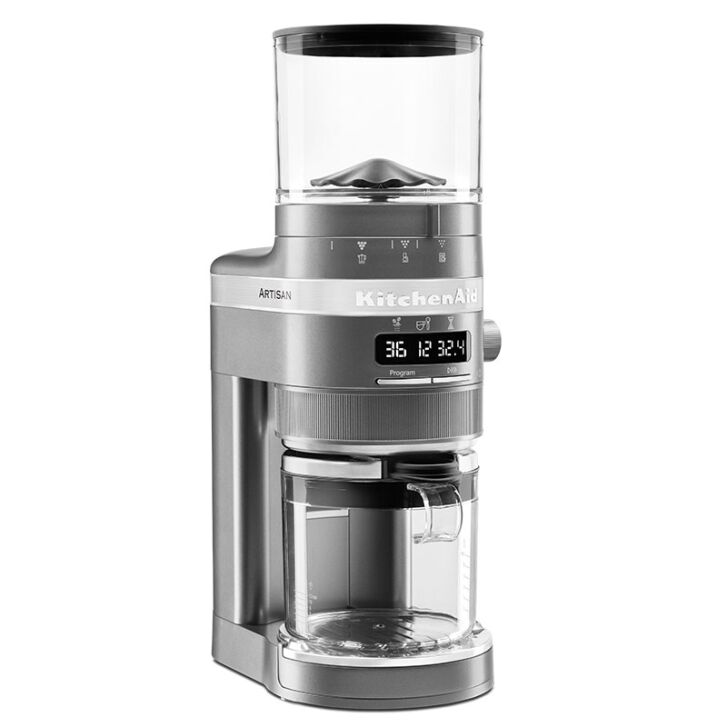 KitchenAid Artisan Kaffeemühle - MEDAILLON SILBER