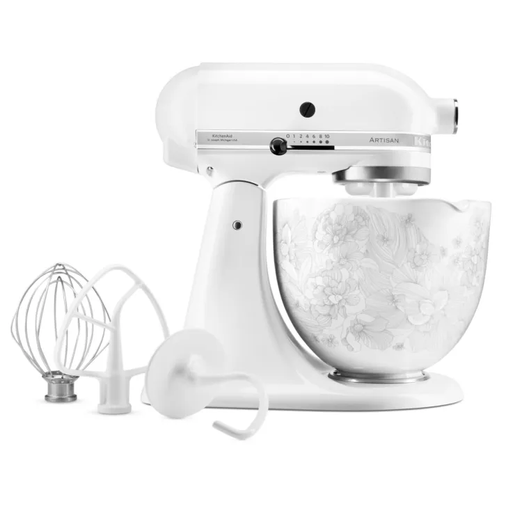 KitchenAid Limited Edition FLORAL WHITE