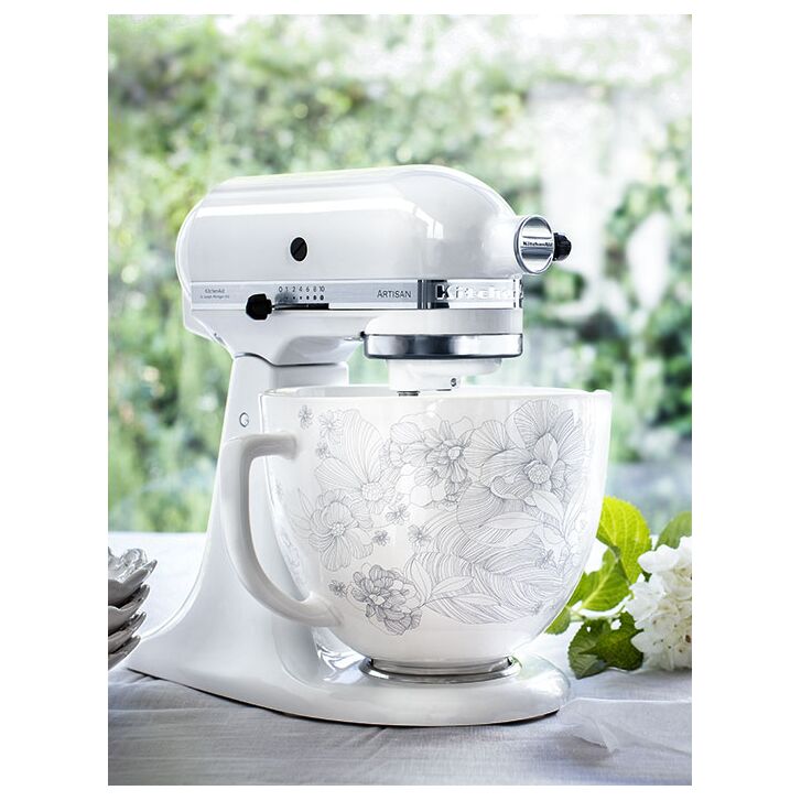 KitchenAid Limited Edition FLORAL WHITE