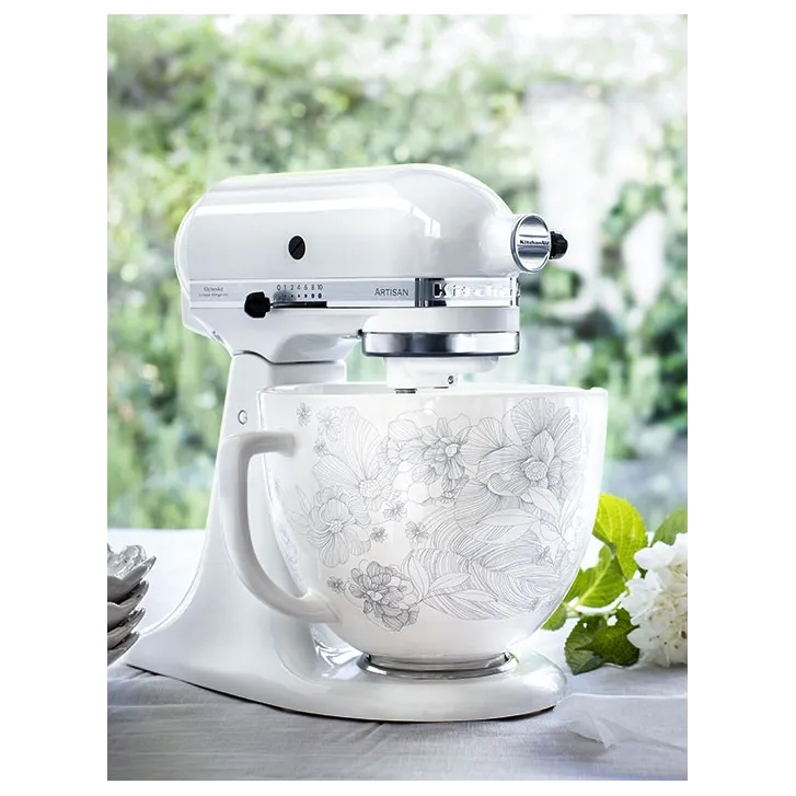 KitchenAid Limited Edition FLORAL WHITE