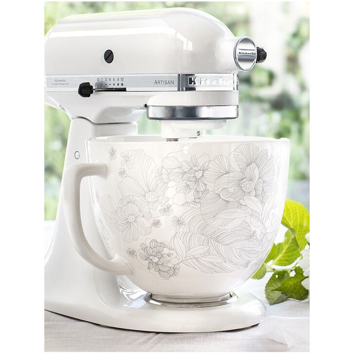 KitchenAid Limited Edition FLORAL WHITE