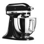 KitchenAid Artisan 4,8 Liter KSM175 Spar-Set mit Sieb mit digitaler Waage, Fleischwolf - ONYX SCHWARZ