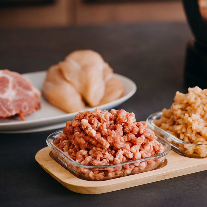Kenny Professional Profi Edelstahl-Fleischwolf Schredder inkl. Lochscheiben, Messer, Wurstfüllhorn sowie Spritzgebäckvorsatz kompatibel mit Kenwood