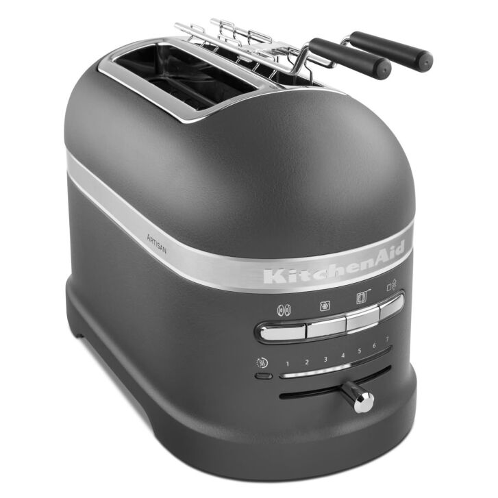 KitchenAid ARTISAN 2-Scheiben Toaster mit 1 Sandwichzange 5KMT2204EGR - IMPERIAL GREY