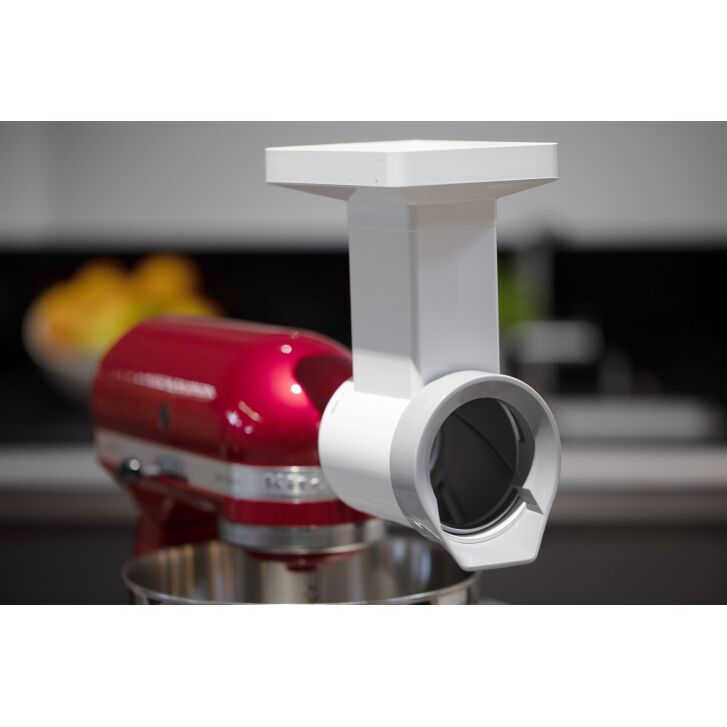 Gemüseraffel-Vorsatz inkl. 3 Trommeln für KitchenAid Küchenmaschinen