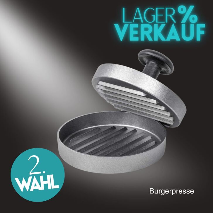 Burgerpresse 2. Wahl