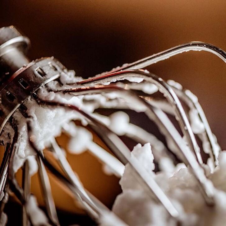 Kitty Professional Profi Edelstahl-Schneebesen Schaumschläger kompatibel mit KitchenAid 4,3 / 4,7 und 4,8 Liter - 2. Wahl