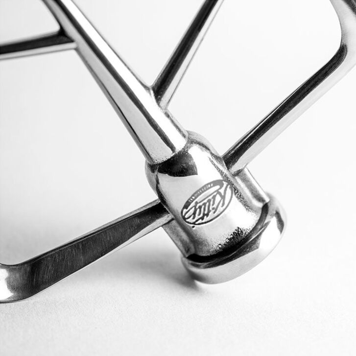 Kitty Professional Profi Edelstahl-Flachrührer Taifun kompatibel mit KitchenAid 4,3 / 4,7 und 4,8 Liter - 2. Wahl