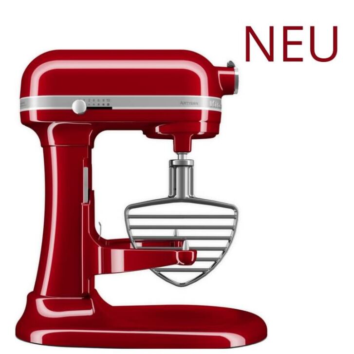 Original KitchenAid Zubehör - Feingebäck-Rührer Edelstahl für 6,9 Liter KitchenAid - 5KSMPB7SS