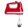 KitchenAid Handrührer mit 6 Geschwindigkeitsstufen und Flexi-Rührern - EMPIRE ROT