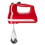 KitchenAid Handrührer mit 6 Geschwindigkeitsstufen und Flexi-Rührern - EMPIRE ROT