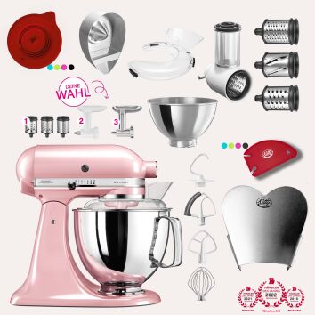 KitchenAid Artisan 4,8 Liter KSM175 Spar-Set mit...