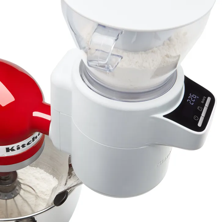 KitchenAid Artisan 4,8 Liter 5KSM195PSEBE Sallys Spar-Set mit Sieb mit digitaler Waage & Fleischwolf - BEETROOT / ROTE BEETE