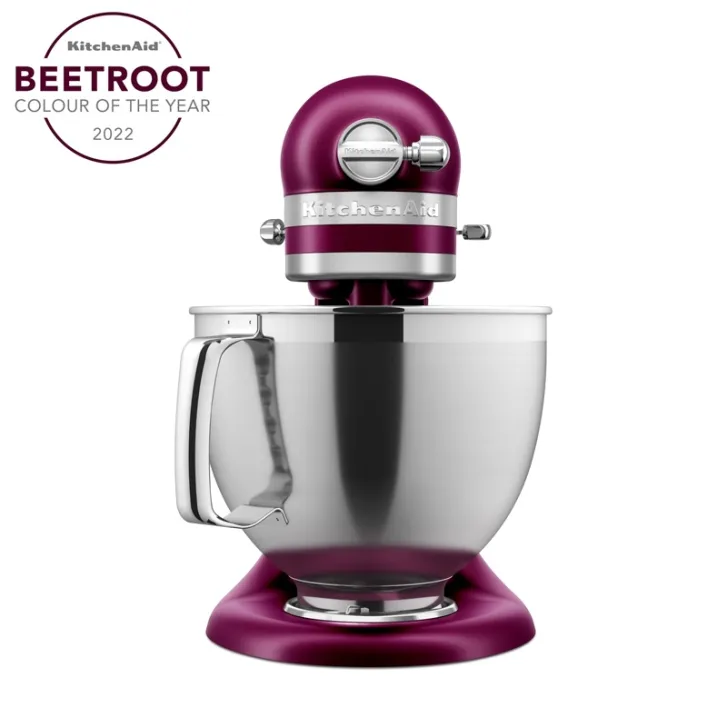 KitchenAid Artisan 4,8 Liter 5KSM195PSEBE Sallys Spar-Set mit Sieb mit digitaler Waage & Fleischwolf - BEETROOT / ROTE BEETE