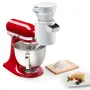 KitchenAid Artisan 4,8 Liter 5KSM195PSEBE Sallys Spar-Set mit Sieb mit digitaler Waage & Fleischwolf - BEETROOT / ROTE BEETE