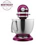 KitchenAid Artisan 4,8 Liter 5KSM195PSEBE Spar-Set mit Sieb mit digitaler Waage, Fleischwolf - BEETROOT / ROTE BEETE