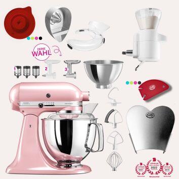 KitchenAid Artisan 4,8 Liter KSM175 Spar-Set mit Sieb mit...