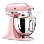 KitchenAid Artisan 4,8 Liter KSM175 Spar-Set mit Sieb mit digitaler Waage, Fleischwolf - SILKY PINK