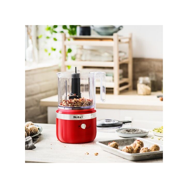 KitchenAid 5KFCB519EER Mini Food Processor 1,2L - kabellos - EMPIRE ROT