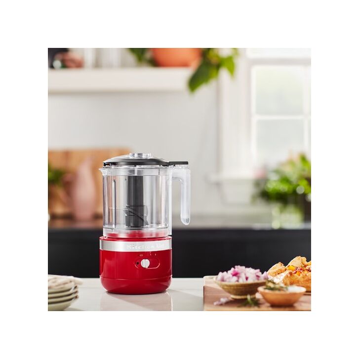 KitchenAid 5KFCB519EER Mini Food Processor 1,2L - kabellos - EMPIRE ROT