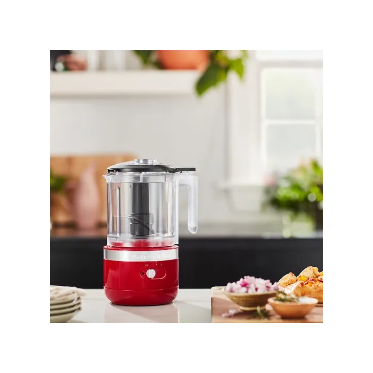 KitchenAid 5KFCB519EER Mini Food Processor 1,2L - kabellos - EMPIRE ROT