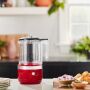 KitchenAid 5KFCB519EER Mini Food Processor 1,2L - kabellos - EMPIRE ROT