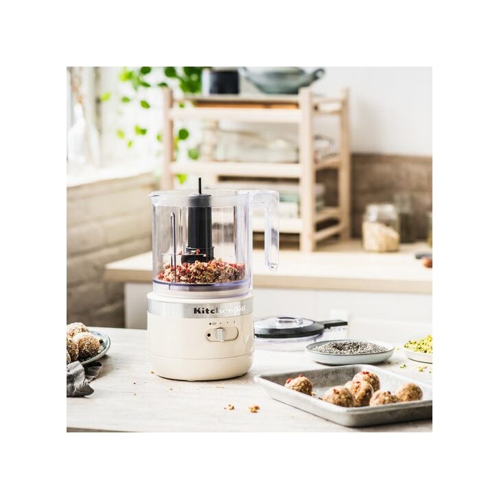 KitchenAid 5KFCB519EAC Mini Food Processor 1,2L - kabellos - CREME