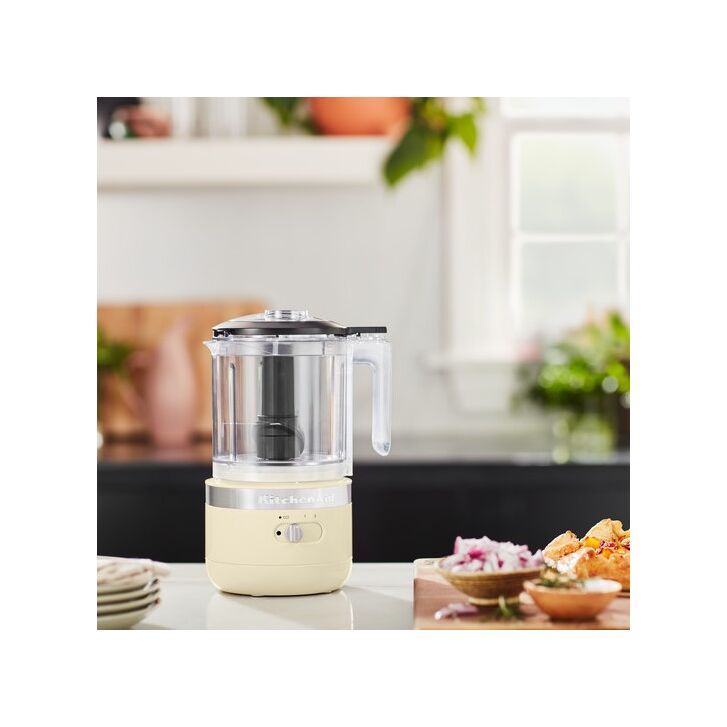 KitchenAid 5KFCB519EAC Mini Food Processor 1,2L - kabellos - CREME