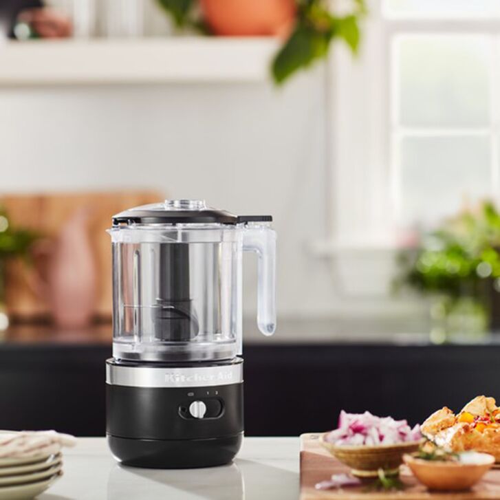 KitchenAid 5KFCB519EBM Mini Food Processor 1,2L - kabellos - MATT SCHWARZ