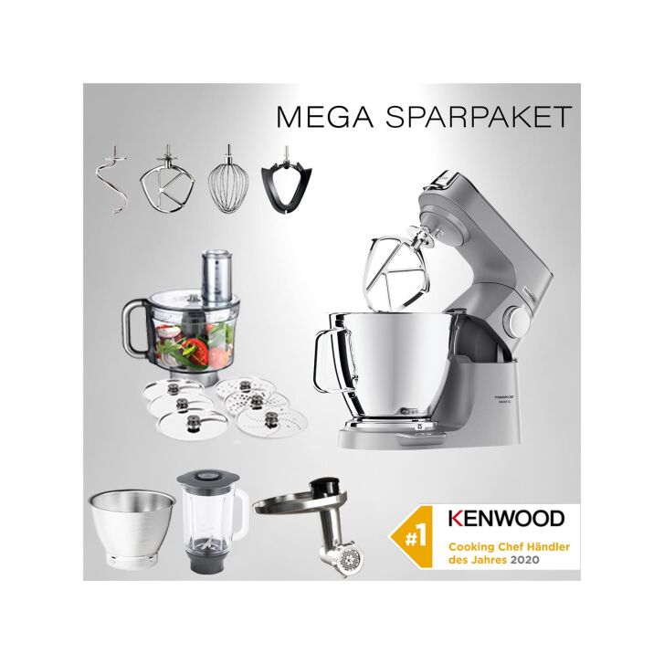 Kenwood Titanium Chef Baker XL - Spar-Set Multi