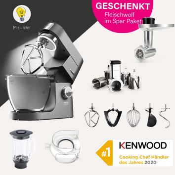 Kenwood Chef XL Titanium System Pro - Spar-Set Trommelraffel