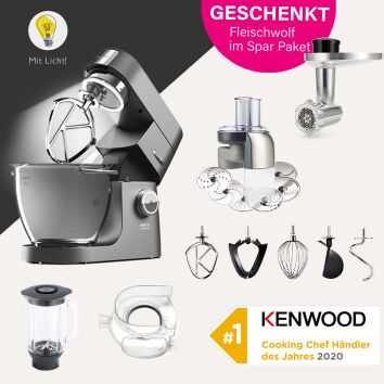 Kenwood Chef XL Titanium System Pro - Spar-Set Schnitzelwerk