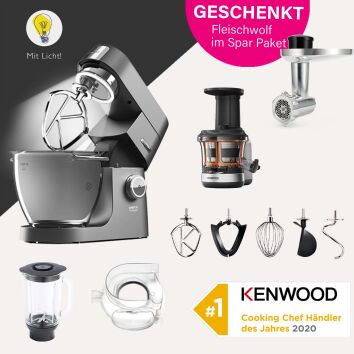 Kenwood Chef XL Titanium System Pro - Spar-Set Slow Juicer