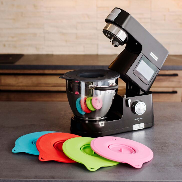 Kenny Professional Profi-Frischhaltedeckel Überzieher kompatibel mit Kenwood Cooking Chef & Cooking Chef XL Connect Anthrazit