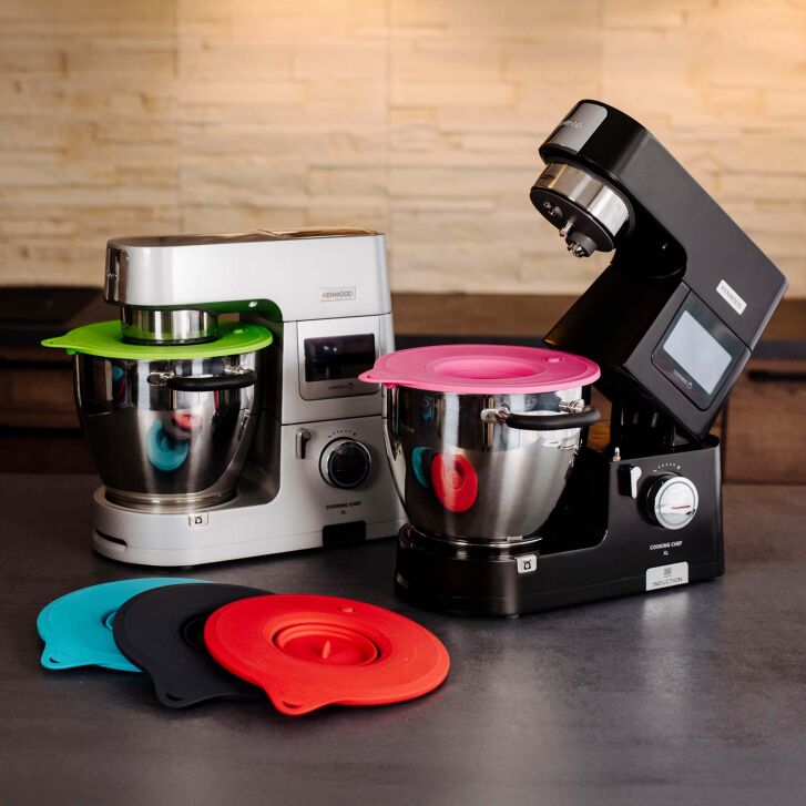 Kenny Professional Profi-Frischhaltedeckel Überzieher kompatibel mit Kenwood Cooking Chef & Cooking Chef XL Connect Anthrazit