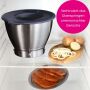Kenny Professional Profi-Frischhaltedeckel Überzieher kompatibel mit Kenwood Cooking Chef & Cooking Chef XL Connect Anthrazit