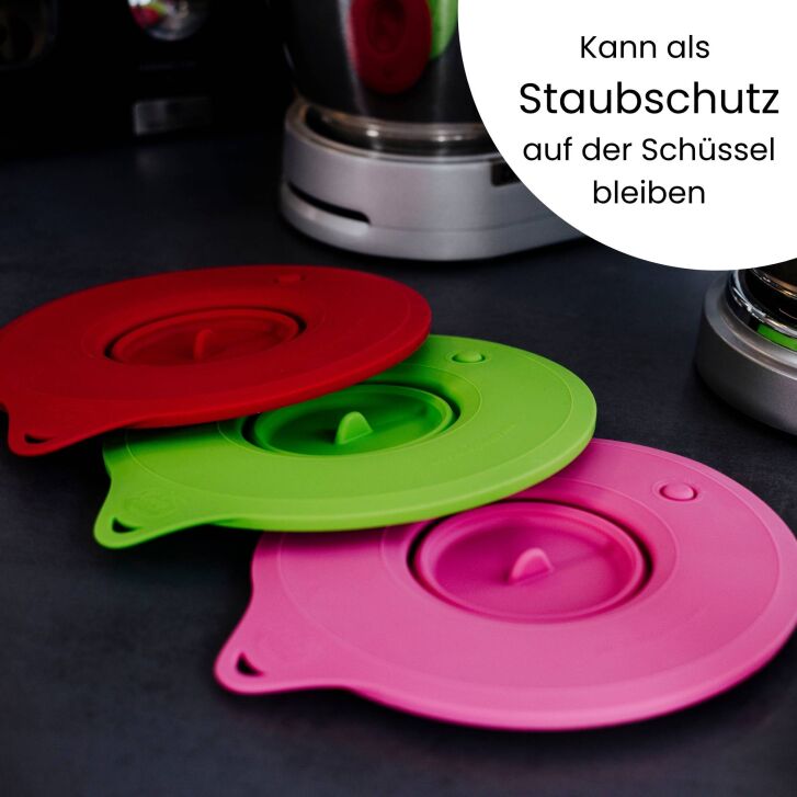 Kenny Professional Profi-Frischhaltedeckel Überzieher kompatibel mit Kenwood Cooking Chef & Cooking Chef XL Connect Aquamarin