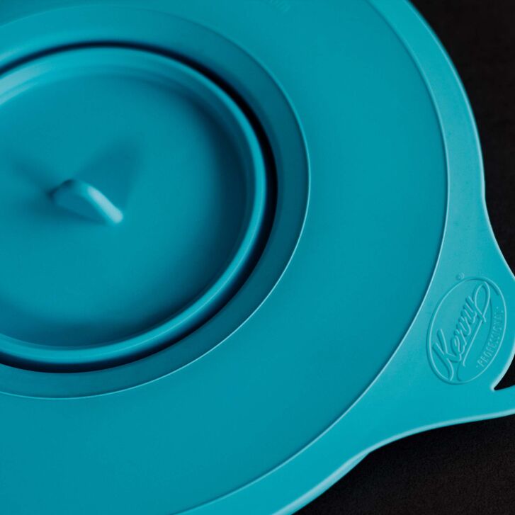 Kenny Professional Profi-Frischhaltedeckel Überzieher kompatibel mit Kenwood Cooking Chef & Cooking Chef XL Connect Aquamarin