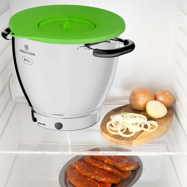 Kenny Professional Profi-Frischhaltedeckel Überzieher kompatibel mit Kenwood Cooking Chef & Cooking Chef XL Connect Limette