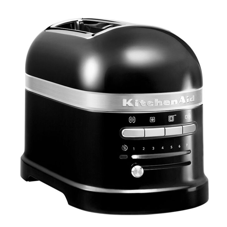 KitchenAid ARTISAN 2-Scheiben Toaster mit 1 Sandwichzange 5KMT2204EOB - ONYX SCHWARZ