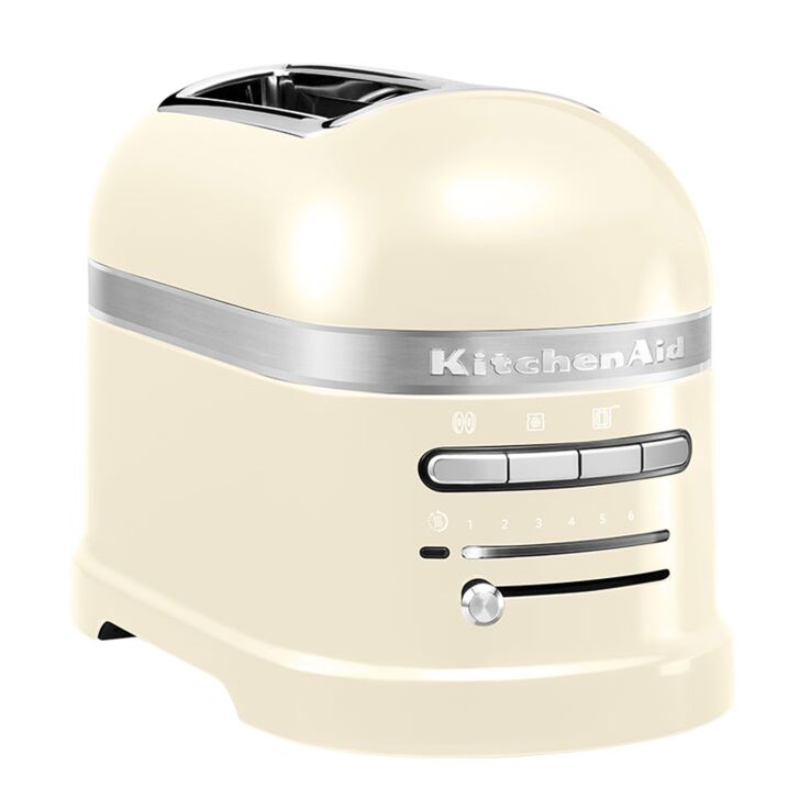 KitchenAid ARTISAN 2-Scheiben Toaster mit 1 Sandwichzange 5KMT2204EAC - CRÈME