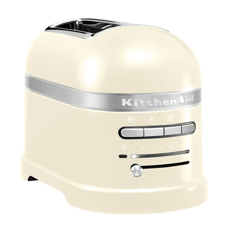 KitchenAid ARTISAN 2-Scheiben Toaster mit 1 Sandwichzange 5KMT2204EAC - CRÈME