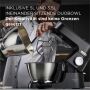 Kenwood KüchenmaschineTitanium Chef Baker Black KVC85.004BK  inkl. Schnitzelwerk & Glasmixaufsatz
