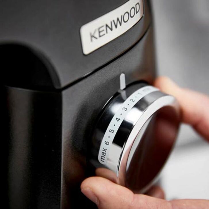 Kenwood KüchenmaschineTitanium Chef Baker Black KVC85.004BK - Spar-Set Spiralschneider